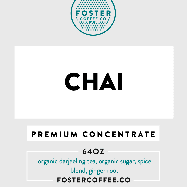 Chai Concentrate - Foster Coffee